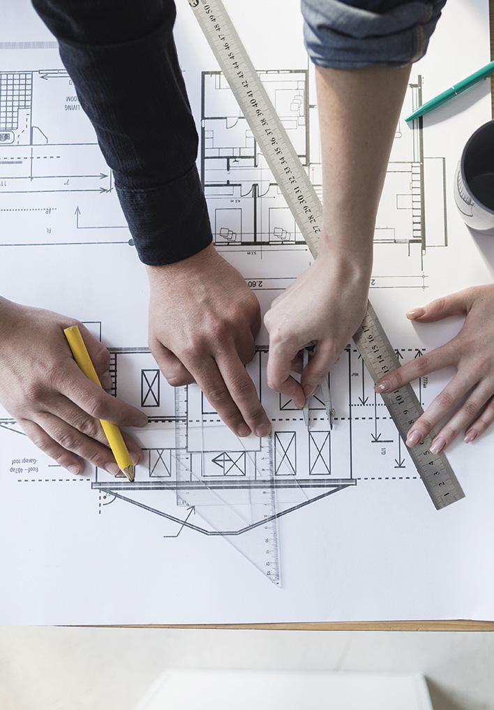 Parcerias com arquitetos e designs de interiores
